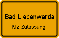 Zulassungstelle Bad Liebenwerda